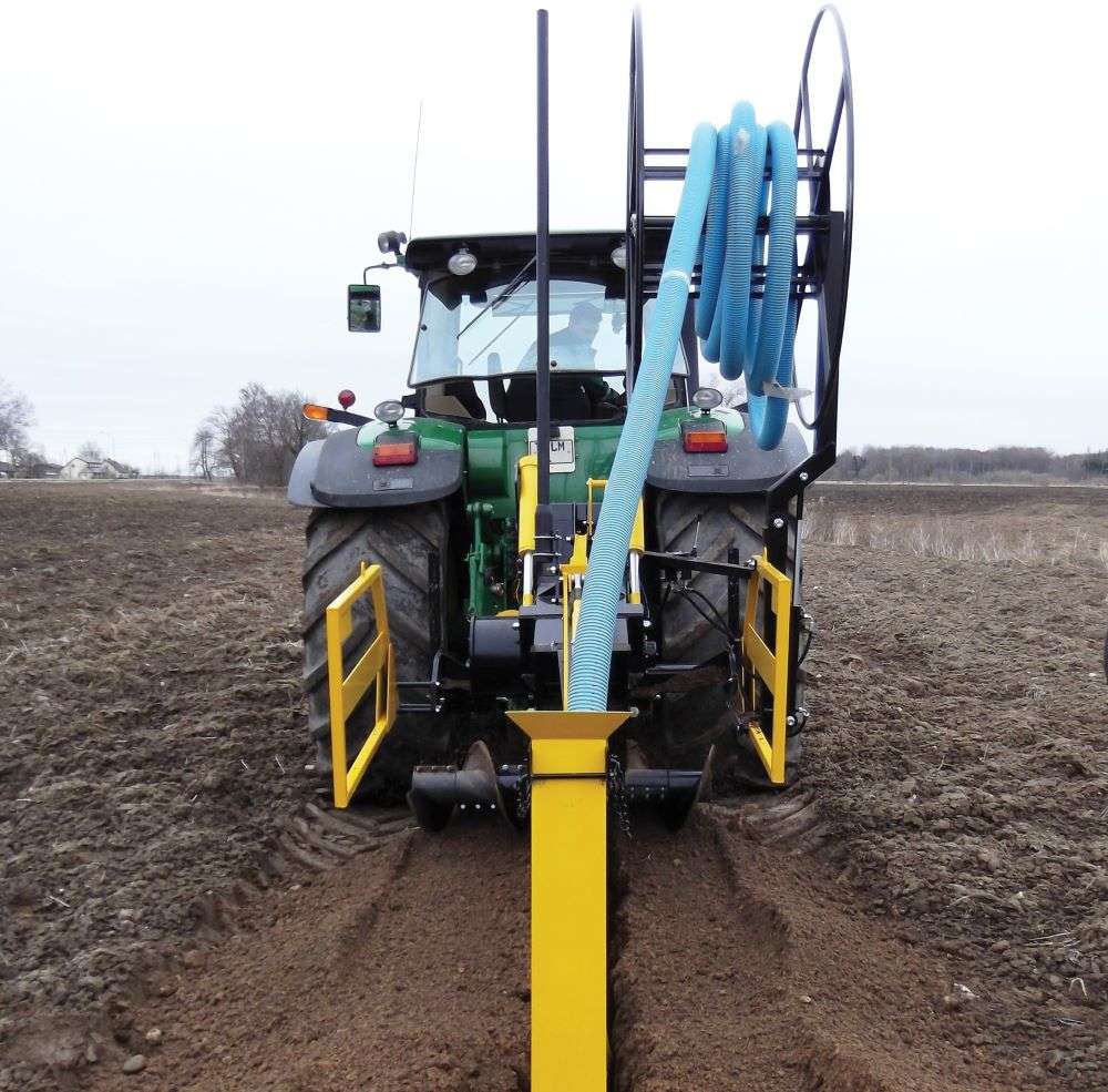 AFT100 Trencher back view