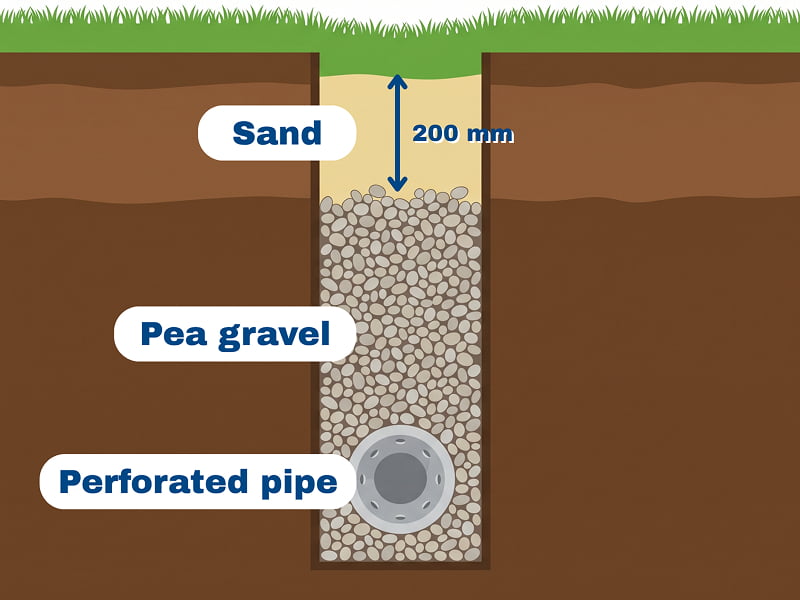 Primary drainage